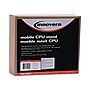 Innovera Plastic Mobile CPU Stand, Light Gray (IVR-54001)~#|#~94FA56DF-706F-4B0F-B91F8CB04611B5E9_sc7