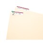 Avery Easy Peel Laser/Inkjet File Folder Labels, 2/3" x 3-7/16", White/Red, 252 Labels/Pack (5201)~#|#~94FF095D-9ED7-424C-A1CB59CF073346DC_sc7