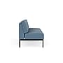 Lesro Darsey Vinyl Sofa, Armless, Chambray Light Navy/Black (DS1602.SBK-01CHLN)~#|#~95000821-A21A-45F0-90C605FE27AFA313_sc7