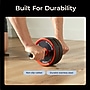 Sunny Health & Fitness Ab Roller Wheel, Black/Red (NO. 090)~#|#~950B2057-1FFA-488C-8048FB1E928F0FF4_sc7
