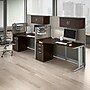 Bush Business Furniture Office in an Hour 63"H x 65"W Cubicle Panel Workstation, Mocha Cherry (WC36892-03STGK)~#|#~951102D1-5577-4A95-B167E2DE84C6B0A3_sc7