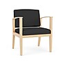 Lesro Amherst Wood Wide Fabric Guest Chair, Gray (AW1201.WNA-01OHGP)~#|#~95180C09-F4C9-4DD5-A956D154FAF29A26_sc7