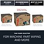 WypAll PowerClean X80 Fabric Cleaning Wipers, 16.8" x 12.5", Blue, 152 Wipers/Box (41041)~#|#~952A2522-571F-4362-BF26B04D680C57F3_sc7