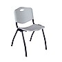 Regency Seating Cain 60" x 24" Training Table, Grey & 2 'M' Stack Chairs, Grey (MTRCT6024GY47GY)~#|#~953C7FDE-D026-4293-964827CDE81DCE93_sc7