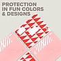 Scotch Designer Self-Sealing Bubble Mailers, 8.5" x 11", #2, Red/Pink, 4/Pack (8912DR-2-4)   ~#|#~95430C5D-BFBA-4D23-A1F866CB7DDCFB99_sc7