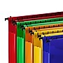 Staples® Hanging File Folder, 3.5" Expansion, Letter Size, Assorted, 5/Pack (TR36330/36330)~#|#~954FCBE6-EB71-4099-A424DE3BE945AA5D_sc7