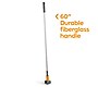 Coastwide Professional™ 60" Clamp Style Fiberglass Wet Mop Handle, Plastic Head (CW61062-CC)~#|#~95520489-0896-4DAA-86E6E4A0A7876616_sc7