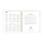 2027 Blue Sky Day Designer Rugby Stripe 8" x 10" Calendar Year Daily & Monthly Planner, Plastic Cover, Black/White (142098-27)~#|#~9555BA6F-93EC-465C-BD86F8A0B36EEF53_sc7