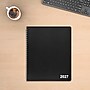 2027 Staples 7" x 9" Monthly Planner, Faux Leather Cover, Black (ST52183-27)~#|#~9567EF48-A359-4CA3-A762596FDE0699C4_sc7