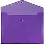 JAM Paper Premium Plastic Document File, Letter, Purple, 3/Pack (218S0PUX3)~#|#~956A16FD-6EB5-4E45-BF9653C83B0CA7C5_sc7