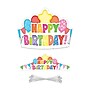Carson-Dellosa Happy Birthday Crowns, 14.5" x 5.12",  30/Pack, 2/Bundle (CD-101100-2)~#|#~957465B8-B85C-44BA-9733D0ED21E175C3_sc7
