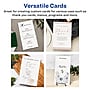 Avery Rectangle Matte Blank Card, White, 10/Pack (19479399859)~#|#~9574DCE8-52F8-45A2-8AB16ACEE9989E72_sc7
