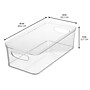iDESIGN Organizers, Clear, 2/Set (27945M2) ~#|#~958B6999-DB9A-4214-98CDDA1632153844_sc7