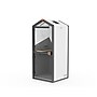 Flexispot Quick Install Series Solo Pro Sound Absorbing Privacy Booth, White (EP1SW)~#|#~958BE986-B110-4622-95E413E0B12F6267_sc7
