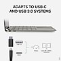 Plugable 4K USB 3.0 & USB-C to DisplayPort and HDMI Dual Monitor Adapter, Male to Female, Black (USBC-6950U)~#|#~95CE3997-FEAF-4E45-B2C7201B27A2FF80_sc7
