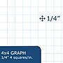 Roaring Spring Paper Products 1-Subject Notebooks, 8.5" x 11", Graph Ruled, 50 Sheets, Brown, 24/Case (77688CS)~#|#~95D255A0-83D1-4A0B-9C2A1E3D70BF9B77_sc7