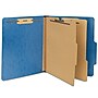 Staples Moisture Resistant Classification Folder, 2-Dividers, 2.5" Expansion, Letter Size, Dark Blue, 10/Box (ST614620-CC)~#|#~95DCAE19-F75C-4461-BA90DCC372A5993C_sc7