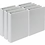 Samsill Economy Junior 1 Inch View 3 Ring Binder - White 6 Pack (SAMMP28507)~#|#~9620C2C7-1AFA-4336-B6BD890CF7F89320_sc7