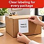 Staples 3-1/2" x 5" Shipping Labels, Bright White – Printable Laser & Inkjet Labels for Packages and Mailing~#|#~96378D85-F798-49DB-A0D12B99CAE9719A_sc7