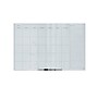 U Brands Floating Glass Dry Erase Calendar Board, Frameless, 35" x 23", White Frosted Surface (2775U00-01)~#|#~96469003-C409-4B4A-AD63A23634A59B14_sc7