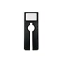 Nahanco Deluxe Plastic Size Divider, Black, 50/Pack (D220B)~#|#~964708E1-7948-497B-891B2496E6F2064B_sc7