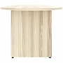 Lorell Essentials 72" Oval Conference Table, Laminate, Mahogany (LLR66370)~#|#~9661F0B3-FCB1-471A-86C5E84644D374FB_sc7