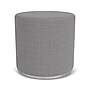 Lesro Bloom Vinyl Round Pouf Ottoman, Chambray Grey (PF0118.SSV-01CHGY)~#|#~9667F5D6-9040-40B6-B7A1237651AD93D6_sc7