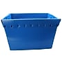 Flipside 44 Qt. Storage Tote, Blue, 4/Pack (40162)~#|#~967869DB-8653-489C-990DF27E97CED18D_sc7