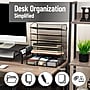 Mind Reader Metal Desk Organizer, Black (VFILEDR-BLK)~#|#~9678DF42-1144-46C7-832FAB8C7BAB33DD_sc7