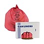 Boardwalk Linear Low Density Health Care Trash Can Liners, 16 gal, 1.3 mil, 24 x 32, Red, 250/Carton~#|#~9686B935-A534-40C2-A34B84BE7A78E85F_sc7