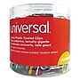Universal Paper Clips, Vinyl Coated Wire, Jumbo, Assorted Colors, 250/Pk~#|#~9689D467-9A0C-41BC-A3409C9C5D4B5EB1_sc7