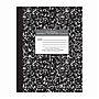 Roaring Spring Paper Products Composition Notebook, 7.88" x 10.25", College Ruled, 80 Sheets, Marble Black, 24/Case (77461cs)~#|#~968E747A-FED4-41FB-954A2DA78BA7F435_sc7