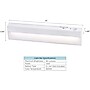 Black & Decker Battery-Operated Two-Bar LED Light Kit, Matte White (LEDUC9-2BAT)~#|#~9694AA6B-E3E4-4C99-B1EF5AAAF9FCAD9F_sc7