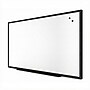 TRU RED™ Magnetic Porcelain Dry Erase Board, Black Frame, 6' x 4' (TR61190)~#|#~96A6615B-3C23-4ADC-96333910F83570DB_sc7