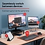 Staples TECH Wireless Ergonomic Split Keyboard, Black (ST63682-CC)~#|#~96B0B060-0B0C-4451-9773FA058E9F80D7_sc7