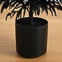 Nearly Natural Artificial Halloween Real Touch Black Norfolk Pine Christmas Tree, 5' (T5243)~#|#~96B101C0-7F16-4366-B2F383C6AEC4600E_sc7