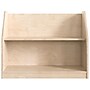 Flash Furniture Bright Beginnings Display Shelf Unit, 24.5"H x 31.5"W x 11.75"D, Brown (MK-KE19226-GG)~#|#~96BB7BF0-5763-4B8B-B9EBA602C3F22A05_sc7