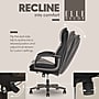 Elle Decor Rivendell AIR Lumbar Ergonomic Faux Leather Swivel Executive Chair, Black (60124-BLK)~#|#~96C167B2-1F99-44CE-815ED51EEA12B75E_sc7