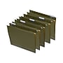 Staples Reinforced Box Bottom Hanging File Folder, 2" Expansion, 1/5-Cut Tab, Letter Size, Standard Green, 25/Box~#|#~96DFAAFA-B927-4FCB-A275BBFACF4BAC19_sc7