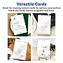 Avery Integrated Cards, 6" x 9", Glossy White, 50/Box (95281)~#|#~96E48B32-00DD-41B6-A295F6DF45149E31_sc7