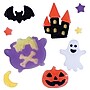 Beistle Halloween Gel Clings, 4/Pack (00576)~#|#~96F92D6C-138A-4D7C-A6036085B6C76562_sc7