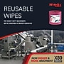 WypAll PowerClean X80 Cloth Cleaning Wipers, 12.4" x 13.4", Red, 455 Sheets/Roll (41055)~#|#~96FF92DE-D7DE-45F1-BEF541546AA7E0D6_sc7