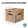 Bankers Box® Classic 17" x 17" x 21" Moving Box, Kraft, 10/Carton (7718202)~#|#~97065254-E9F0-4FD4-B91B010C9529952D_sc7