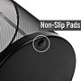 Mind Reader Metal Mesh Trash Can Without Lid, 4.4 Gallon, Black, 2/Pack (2CIRGA-BLK)~#|#~970BBBAC-898D-43C9-A67A170BA42E10FD_sc7