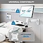 Mount-It! MedHub Wall Mounted, Flexible Workstation for Monitors up to 35", Matte White (MI-16001)~#|#~9713BB14-A1AB-4986-8469273F10301983_sc7