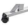 National Public Seating BPFT Series 24"W x 60"D Foldable Rectangular Training Table, Plastic, With Wheels, Charcoal~#|#~9714552B-FCE6-43AB-A5B30BCA88335EA0_sc7