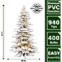 Fraser Hill Farm 6.5 ft. Mountain Pine Pre-Lit Artificial Christmas Tree, 400 Lights (FFMP065-3SN)~#|#~971BF981-8F1F-4040-BAFB6C2C782EF8DC_sc7