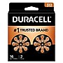 Duracell Size 312 Brown Hearing Aid Batteries, 16/Pack (DURDA312B16ZM09)~#|#~971FBD16-5824-406E-A7798F5AE96F4E1A_sc7