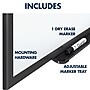Quartet Classic Total Erase Dry-Erase Board, 96" x 48" (8' x 4'), Black Aluminum Frame (S538B)~#|#~9729B457-413F-48CE-A2C75EF33EC5D1B9_sc7