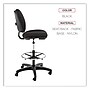 Alera® Interval Series Swivel Task Stool, 100% Acrylic With Tone-On-Tone Pattern, Black~#|#~97404A3C-355E-4012-932F3909800C0C2F_sc7